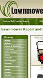 Mobile Screenshot of lawnmowerrepair.com